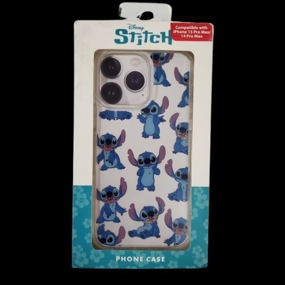 NEW Disney Stitch iPhone 13 Pro Max & iPhone 14 Pro Max, Cell Phone Case